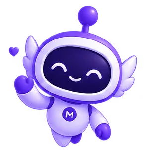 Milo, the Milofly mascot, waving.